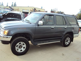 1992 TOYOTA 4RUNNER SR5, 3.0L AUTO 4WD, COLOR GRAY, STK Z15836